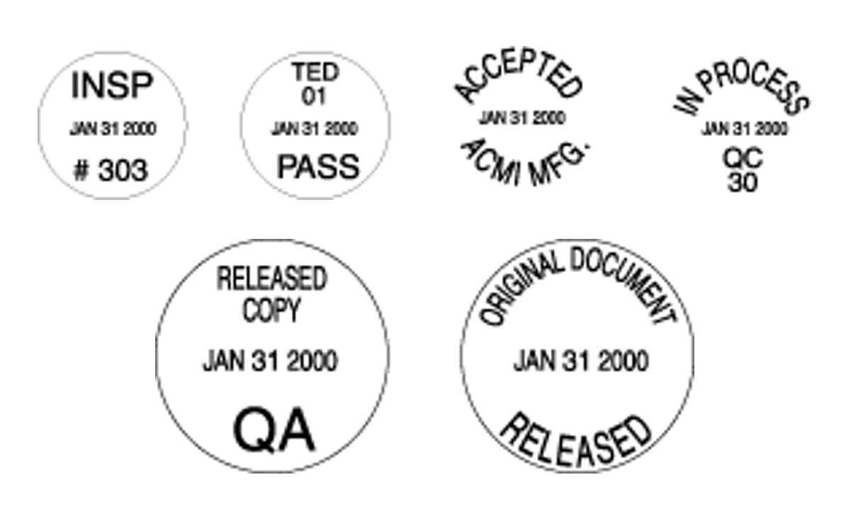 TMS QA Document Dater Stamp